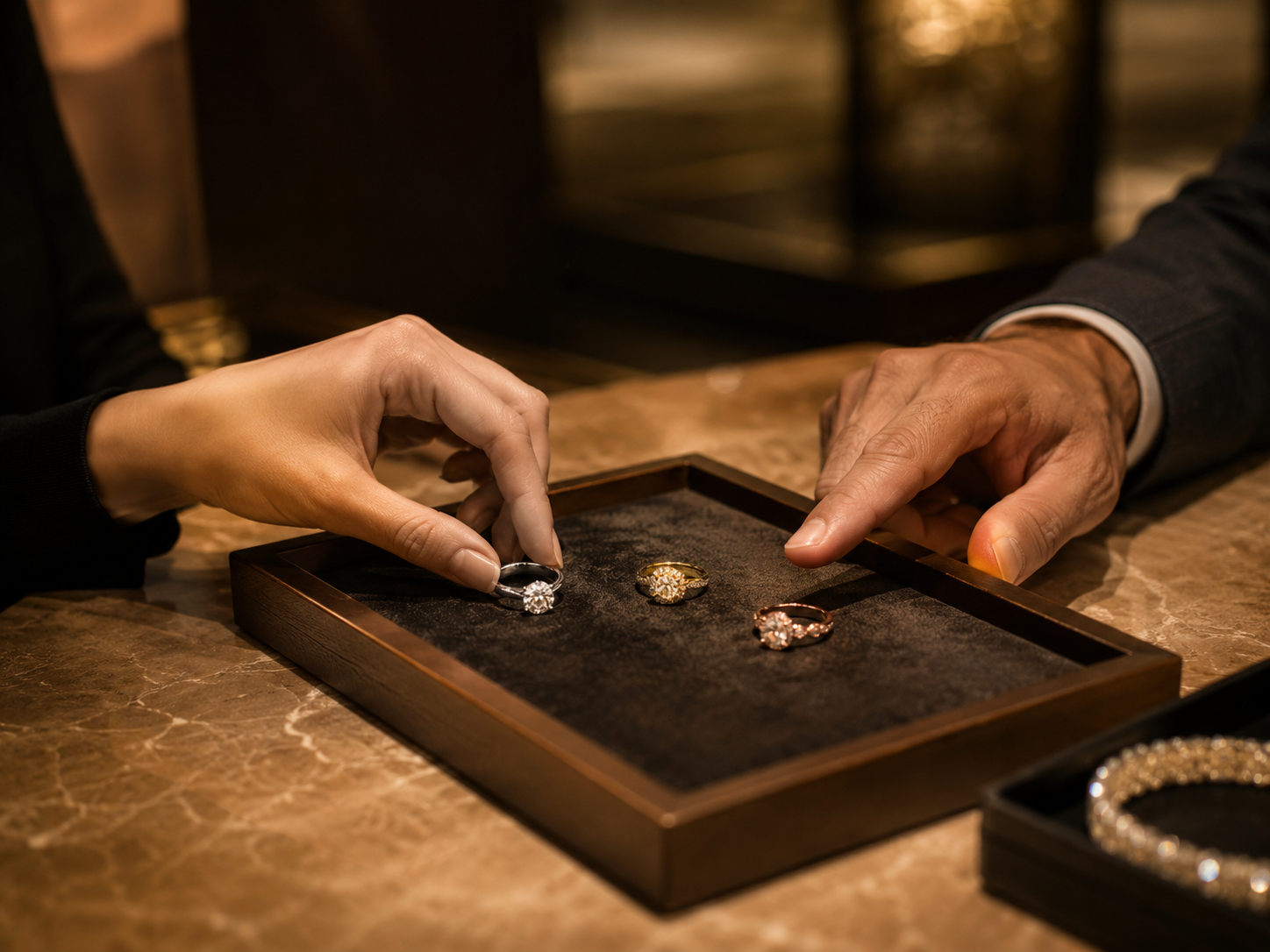 Persönliche Beratung bei Juwelier Aurelia