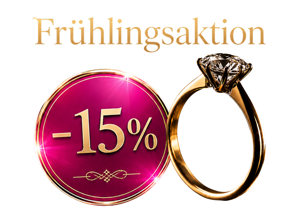 Frühlingsaktion – 15% Rabatt