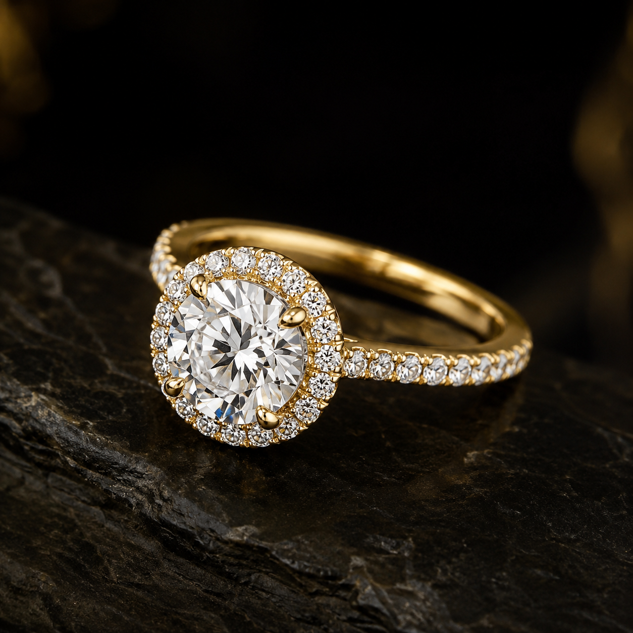 Pavé Halo